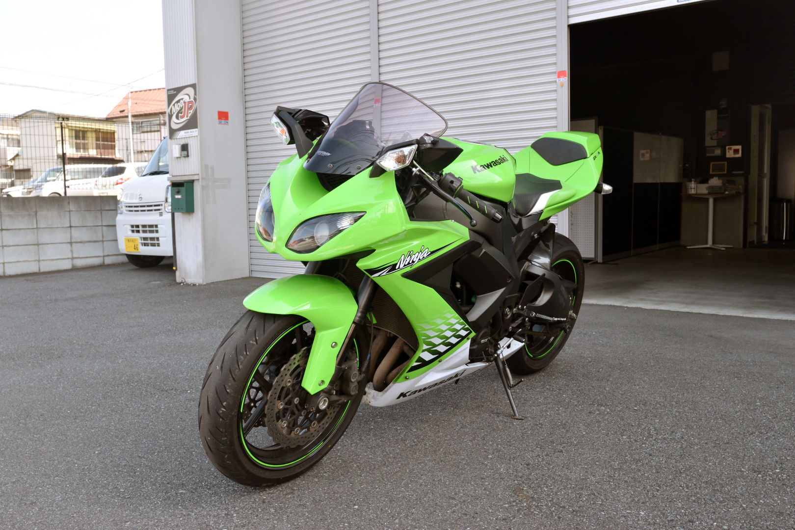 [No.10] KAWASAKI ZX-10R 2008-2010 Translogic製クイックシフター 取付