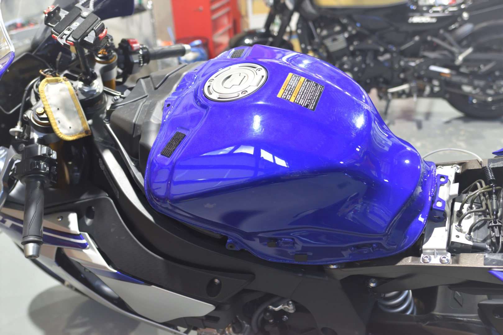 [No.2] YAMAHA YZF-R1 2015-2016 Translogic製ブリップアシスト 取付