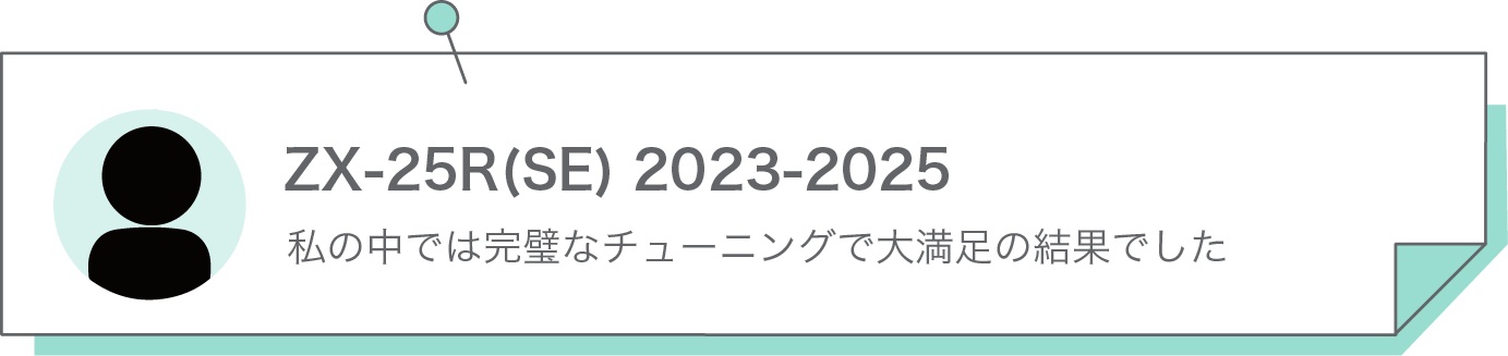私の中では完璧なチューニングで大満足の結果でした